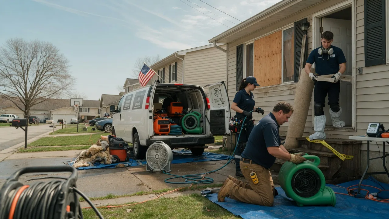 Water Damage Restoration in Williamsburg, PA near me